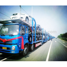 8 carros transportador de carro Fongfeng transportar semi caminhão reboque / carro Hauler / Car Trailer